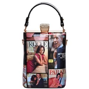 Michelle Obama Hologram Magazine Print Messenger